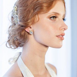 Justine M Couture Capella Stud Earrings